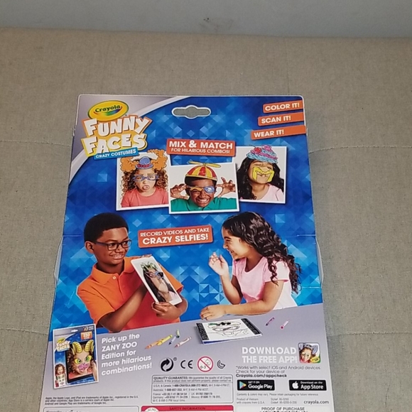 3/$10 Crayola  Funny Faces - Crazy Costumes - Picture 2 of 2